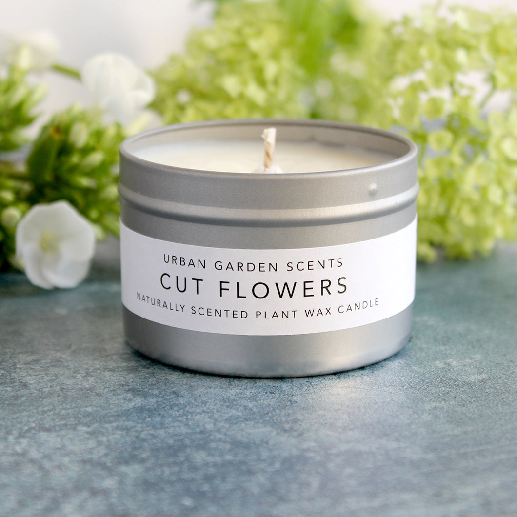 Cut Flowers - travel candle